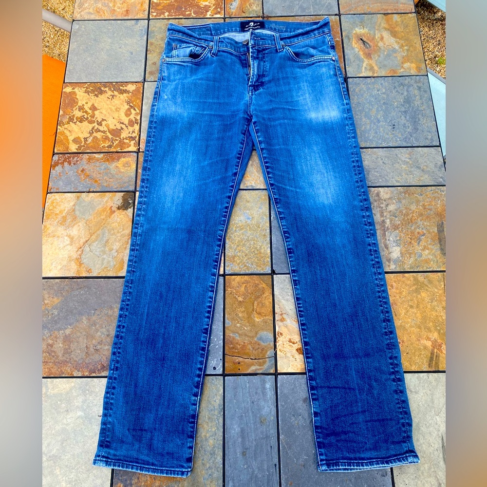 7 for all mankind men’s jeans size 33” waist 30” inseam
